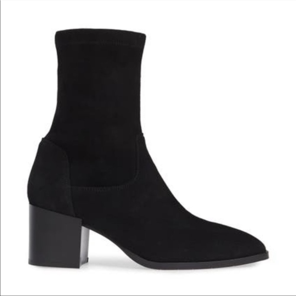 Aquatalia Tilly Waterproof Suede Leather Block